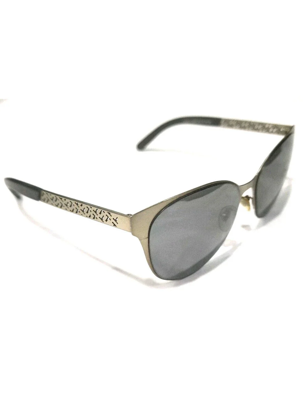 Tory Burch TY6048 Gray Oval Sunglasses 55-18 140